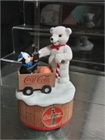 Coca-Cola polar bear cub on the road Adventure