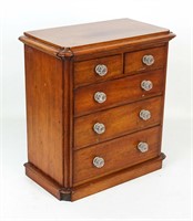 19th c. Miniature English Chest of Drawers