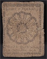 1776 Pennsylvania Half Dollar Colonial Currency