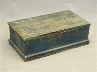 19th c. Painted Trunk