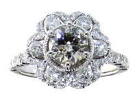 14kt Gold 2.05 ct Diamond Engagement Ring