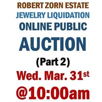 WELCOME TO OUR ROBERT ZORN ONLINE AUCTION
