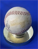 Larry "Nap" Lajoie autographed baseball