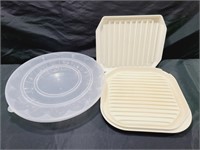 Microwave Dishes & Egg Carrier