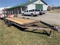 Hudson 6x14’ tandem axle trailer w/ ramps