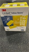 3M Yellow Ear Protection/ Ear Plugs- Full Pack