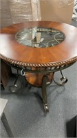 Ashley Wooden Dining Table With Glass Middle **