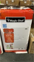Magic Chef 3.3 Cuft Mini Fridge- White **