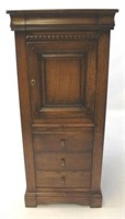 English Oak Raised Panel Lingerie Chest