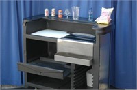 Plastic Portable Bar On Casters 56x27x50