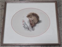 Vintage Framed Bessie Pease Gutman Print