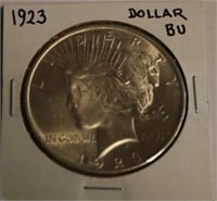 1923 BU Silver Peace Dollar
