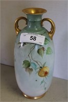 Bavaria hand painted vase