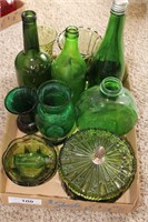 Emerald glassware