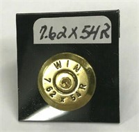 Handcrafted 7.62x39 Shell Casing Lapel Pin / Tack