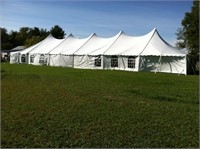 40x120 Anchor Tent, Complete - Sides Not Included!