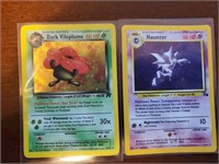 Pokemon cards 2 Holos Haunter, Vileplume LP