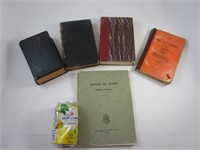 5 livres anciens 1913-1864-1917-1923-1927