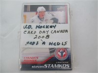 Carte de Hockey Day Canada 2008 HCD2 A HCD15