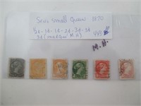1 Serie Small Queen 1870 1/2c a 3c (1 marque MH)