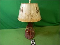 Van Briggle Lamp 19 1/2" Tall