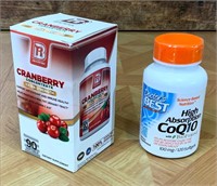 Cranberry Concentrate / CoQ10 Softgels