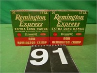 2 Boxes of 12 GA. Remington Express Shotgun Shells