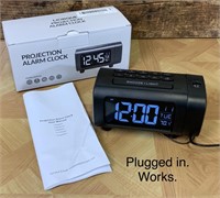 Projection Alarm Clock (see notes)