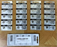 Lot of Silver Oxide Batteries