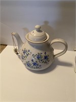 Teapot collection - two (2) teapots and creamer