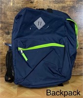 Multi-Compartment Backpack w. Beverage Container