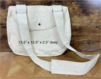 Quality 13.5" x 12.5" Canvas Shoulder Bag