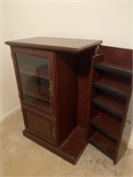 27x17x44 Entertainment cabinet with CD storage