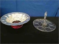 Box Glass Bowl, Serving Tray