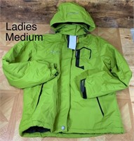 Ladies Hooded Jacket (Medium)