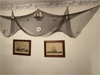 Two ship pictures size 19.5 x15 - "Clipper ship