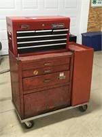 Rolling Craftsman Tool Chest Cart w/ Keys