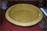 27" Wooden Pieced Bowl