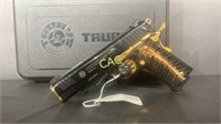 1911 Taurus 38 Super Pistol with Gold Accents