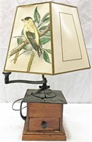 Landers, Frary & Clark Coffee Grinder Lamp