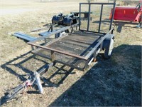 4 x 7 Single Axle Trailer