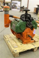 Wisconsin Air Cooled 4 30Hp Cylinder Motor, Works