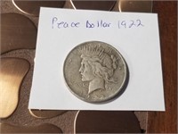 ANOTHER 1922 PEACE DOLLAR