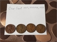 ONE CENT SELECTION OF PENNIES