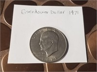 ANOTHER 1971 EISENHOWER DOLLAR