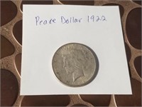 1922 PEACE DOLLAR