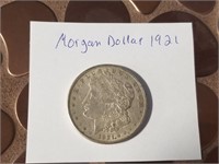 1921 MORGAN DOLLAR