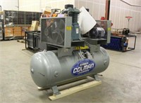 C-Aire Air Compressor w/(2) Double Headed 5HP