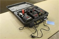 Snap On 18V Drill & Flash Light w/Batteries & Case