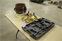 Craftsman 14.4V Drill w/Case & Tool Bucket